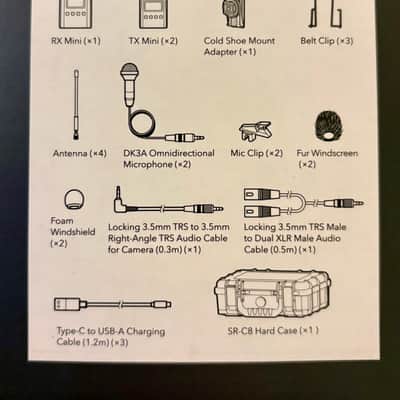 Saramonic UwMic9S Wireless Microphone System Kit 2 Mini RX +TX Sealed Unit x 3 image 8