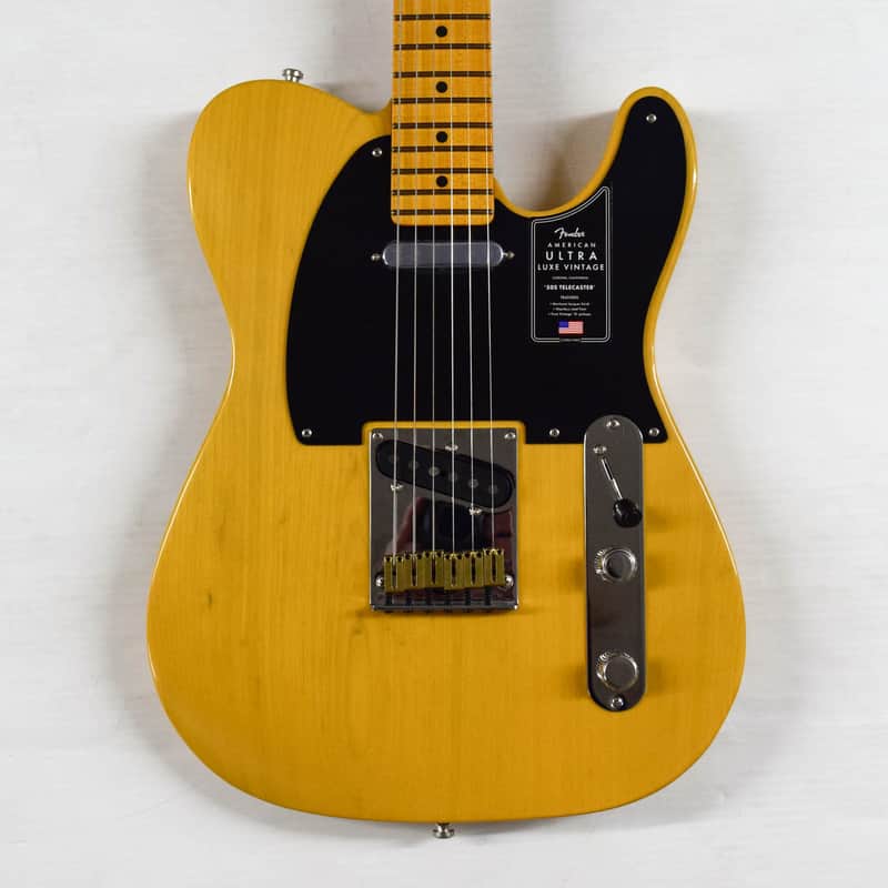 Fender American Ultra Luxe Vintage '50s Telecaster - Butterscotch Blonde