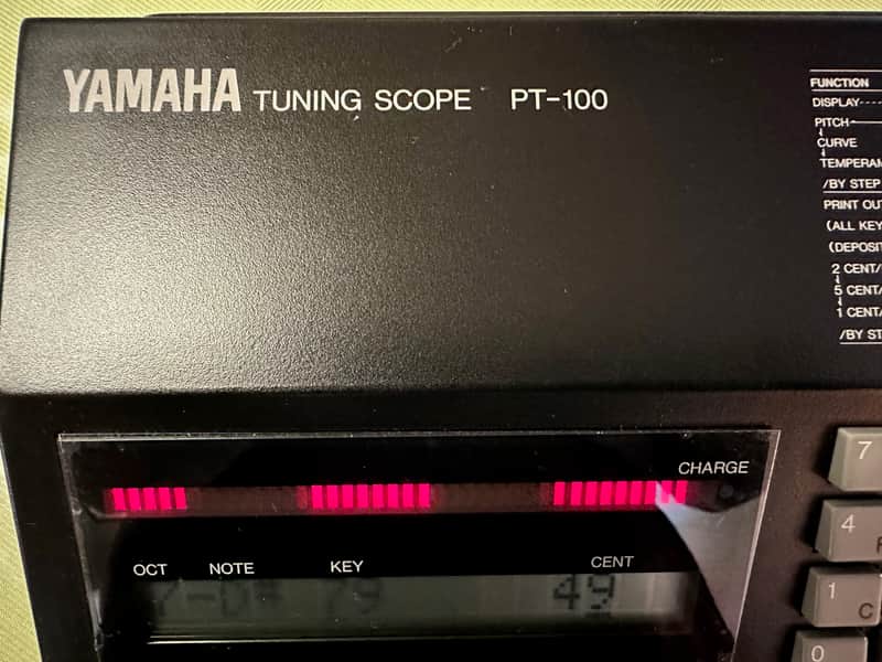 Yamaha PT-100 Tuning Scope For Piano With Original Case , | Reverb