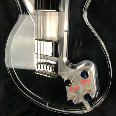 Electrical Guitar Company Aaron Turner Signature acrylic 2018 Clear and polished image 3