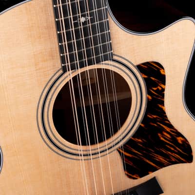 Taylor 354ce Grand Auditorium 12-String Acoustic Electric Guitar Natural With Case image 5