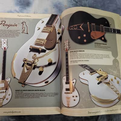 RARE 2008 Gretsch 2008 125th Anniversary Edition Guitar Amp Accessories Product Catalog 64 Pages Case Candy image 5