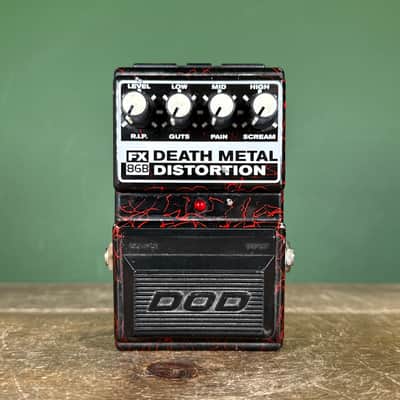 DOD Death Metal Distortion FX86B 1990s - Black image 2