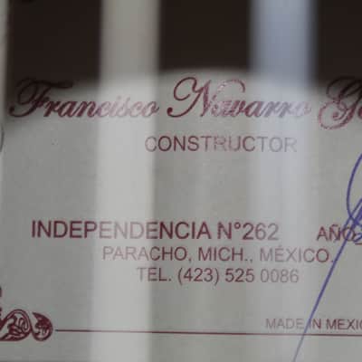 Brand New Francisco Navarro Reyes Model Special Grand Concert Flamenco Negra Guitar - Rare CSA Wood image 6