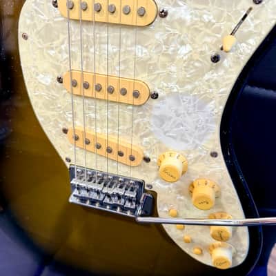 🔥RARE🔥 Danelectro Danoblaster Innuendo Electric Guitar~ Korea 2000 + Effects! image 7