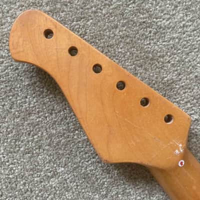 Harley Benton Guitar Strat Style Maple Wood Neck, 22 Frets Fingerboard image 9