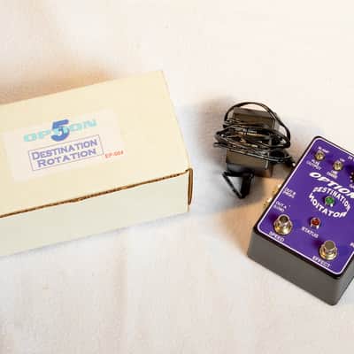 Option 5 Destination Rotation – Original Version – Stereo Rotary Speaker Simulator – Signed & Numbered – Box & Power Supply Included image 2