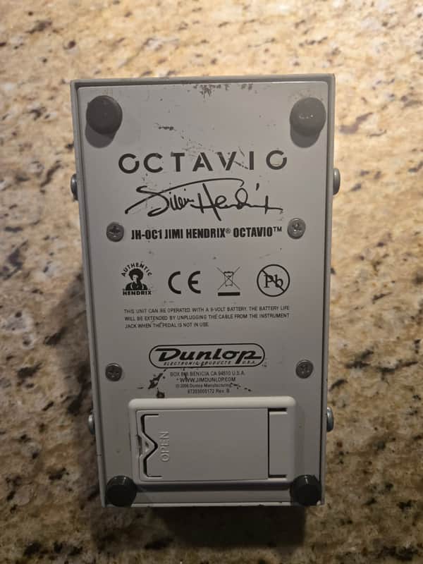Dunlop JH-OC1 Jimi Hendrix Signature Octavio 2009 - 2015 - White