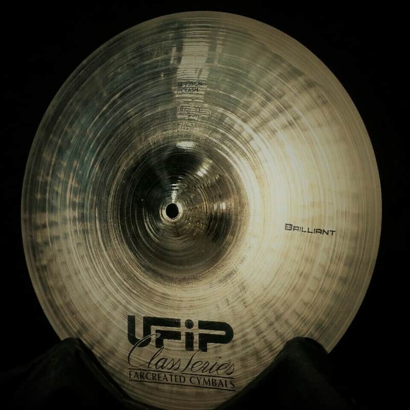 Ufip Class Series Brilliant 14'' Crash Cymbal 704g. image 1