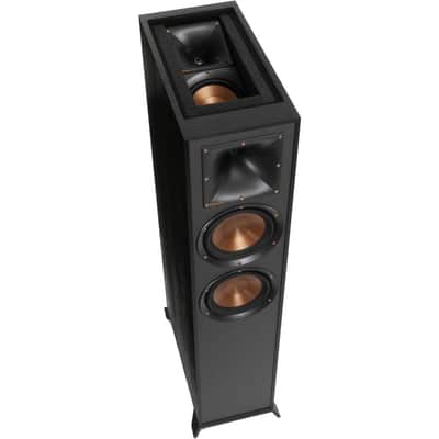 Klipsch Reference R-625FA Floorstanding Speaker, Black, Pair image 7