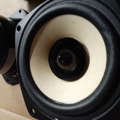 4" FULL RANGE SPEAKER 52HZ-20KHZ! BANANA BALSA KAPOK KEVLAR CONES PMR4L PHASE PLUG AND WHIZZER image 2