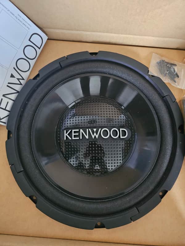 Kenwood Kf -w300s 12 inch car subwoofer 2000s - Black image 1