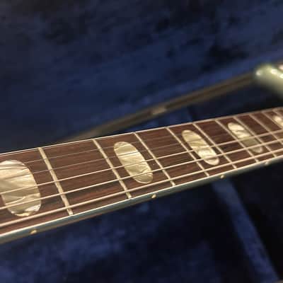 Vintage Epiphone Crestwood Custom 1964 Custom Color Pelham Blue Pacific Blue OHSC image 6