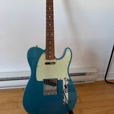 Fender Vintera '60s Telecaster Modified with Pau Ferro Fretboard 2019 - 2023 - Lake Placid Blue image 2