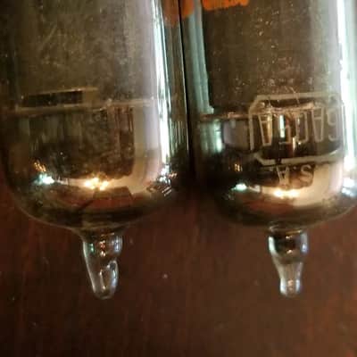 RCA Matched Pair (2) 6AQ5 beam power tNOS AT1000 TESTED Vacuum Tube 6AQ5A 1946-1974 image 3