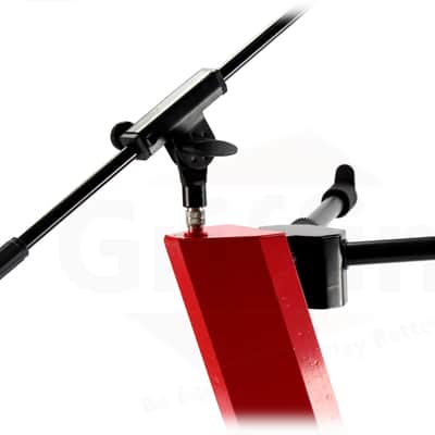 GRIFFIN Two Tier Column Keyboard Stand – Mic Boom 2 Arm Double Mount Studio Gear image 9