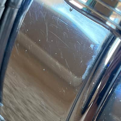 Ludwig No. 411 Super-Sensitive 6.5x14" 10-Lug Aluminum Snare Drum with Keystone Badge 1960 - 1963 - Chrome-Plated image 9