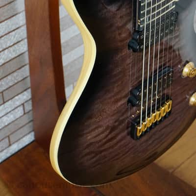 ESP LTD JR-7 Javier Reyes Signature Series - Faded Blue Sunburst image 8