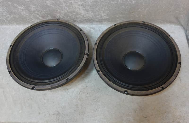 Pair of USA Electro-Voice EV DL15ST 1x15 speakers (sequential
