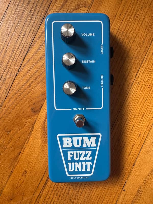 Sola Sound BUM FUZZ UNIT 2019 Blue