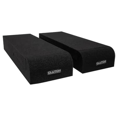 Clutch CL-MS2 Adjustable Height Heavy Duty Studio Monitor Speaker Stands & Foam image 9