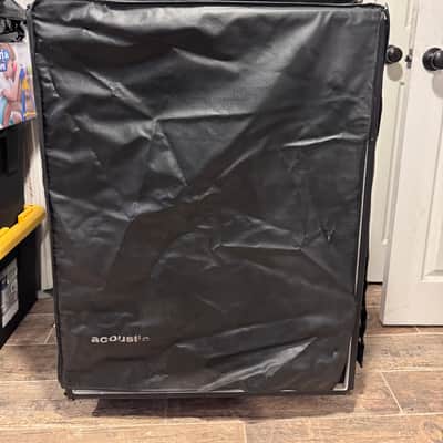 Acoustic 150 Amp Head/105 4x12 Cabinet Stack With Original Leather Covers (1970s) image 11