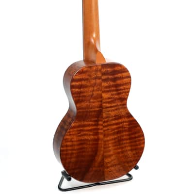 Special Issue KoAloha KCMR-10SI Curly Sapele Rosette Concert Satin Ukulele image 5