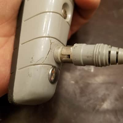 Electro-Voice 927 Webcor Crystal Slim Mic Hi-Z Lo-Fi RCA out or 727 Ceramic 1960 - light and dark grey image 3