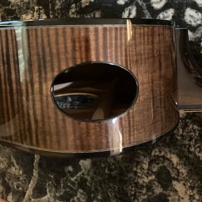 August acoustic electric jumbo usa made guitar image 4
