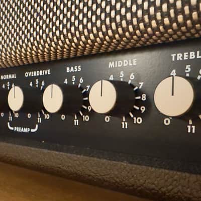 Soldano SLO-100 Custom Shop 2-Channel 100-Watt - Serial #1 - Salt & Pepper image 6