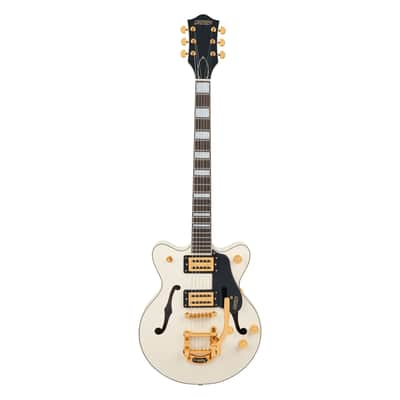 Gretsch G2655TG Streamliner CB Jr. DC w/ Bigsby LTD - Vintage White image 2