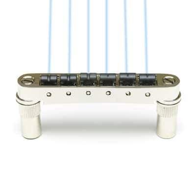Graph Tech Ghost loaded Resomax NV 6mm Tune-o-matic Bridge - NICKEL PN-8863-N0 image 2