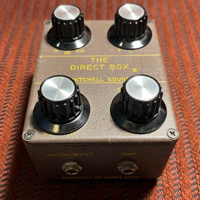 Sye Mitchell Sound Co. The Direct Box Mid to Late 1970’s - Olive drab image 2