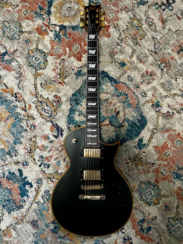 ESP LTD EC-1000 Vintage Black Fishman Fluence Will Adler set image 1