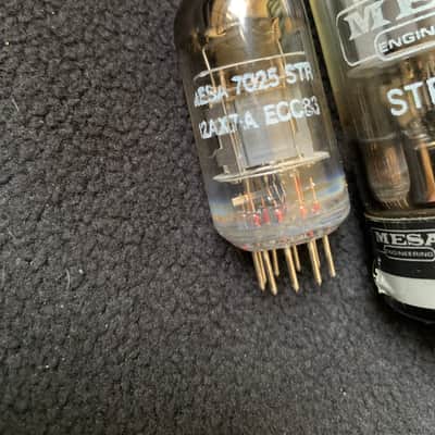 Mesa Boogie STR-12 AX7-A STR 420 6L6GC 12AX7A Tubes image 2