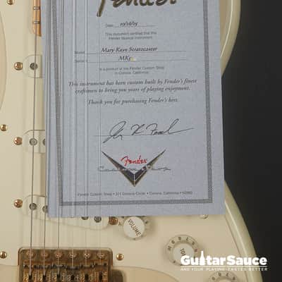 Fender Custom Shop Masterbuilt Greg Fessler Mary Kaye Signature Stratocaster 2005 Used (Cod.1754UG) image 11