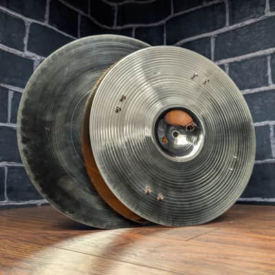 Sabian 14" AA Sizzle Hi‑Hat Cymbals • Vintage‑Style Sizzle • Bright • Expressive • Light Wear image 4