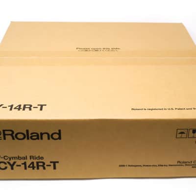 Roland V-Drums CY-14R-T Thin 3 Zone Ride / Crash Cymbal Pad TD-313 316 17 27 VAD