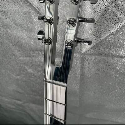Electrical Guitar Company Tiger Garcia 2021 - Polished aluminum neck and clear acrylic body OBEL image 5