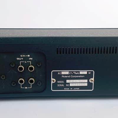Boss RX-100 spring Reverb Box 1980s - Black, analog effect image 4