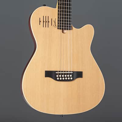Godin A 12 12-Str.Natural Semi Gloss solid Cedar Top,  incl. Bag - 12 String Acoustic Guitar image 6