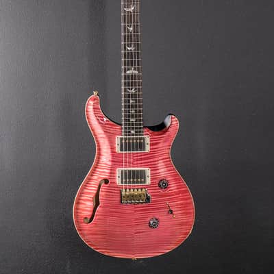 Paul Reed Smith Custom 24 Semi-Hollow Wood Library Limited - Bonnie Pink w/Korina image 3