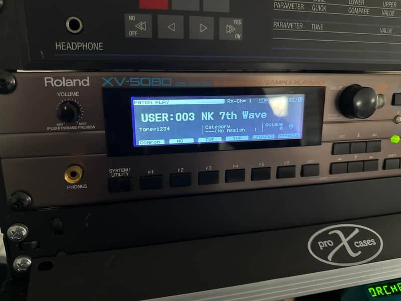 Roland XV-5080 - UPGRADED Black LCD SRX 11, SRX 06, SRX 09 image 1