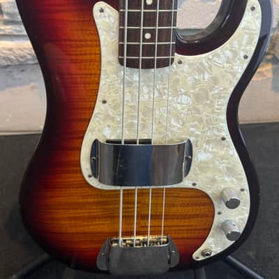 Fender Foto Flame Precision Bass MIJ 1995 - Sunburst image 8