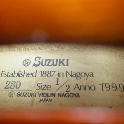 1/2 Suzuki Violin No. 280 (Intermediate) Nagoya, Japan - Full Outfit image 4