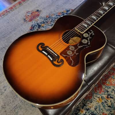1989 Orville by Gibson Jumbo J-200 Acoustic-Electric - Sunburst image 3