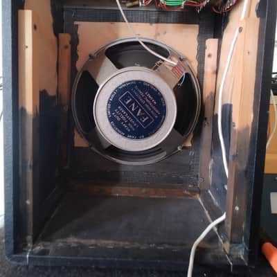 Vintage 1969/1970 Laney Sound Supergroup LC16 1x12 combo amp (point to point wiring) Patridge transformer Fane 122/10 speaker Pulsonic cone image 3