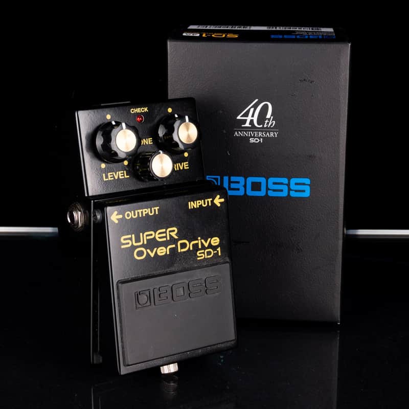 Boss SD-1-4A 40th Anniversary Super Overdrive | Reverb