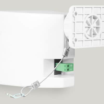 (4) Rockville Cube 3.5" 30w RMS White Home Theater Wall Speakers+Swivel Brackets image 6