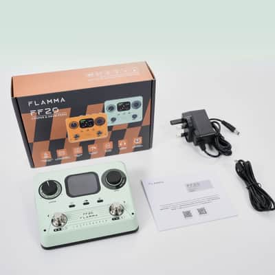 FLAMMA FF20 Stereo Looper Drum Machine with US Power Supply Mint Green 2025 - New image 4